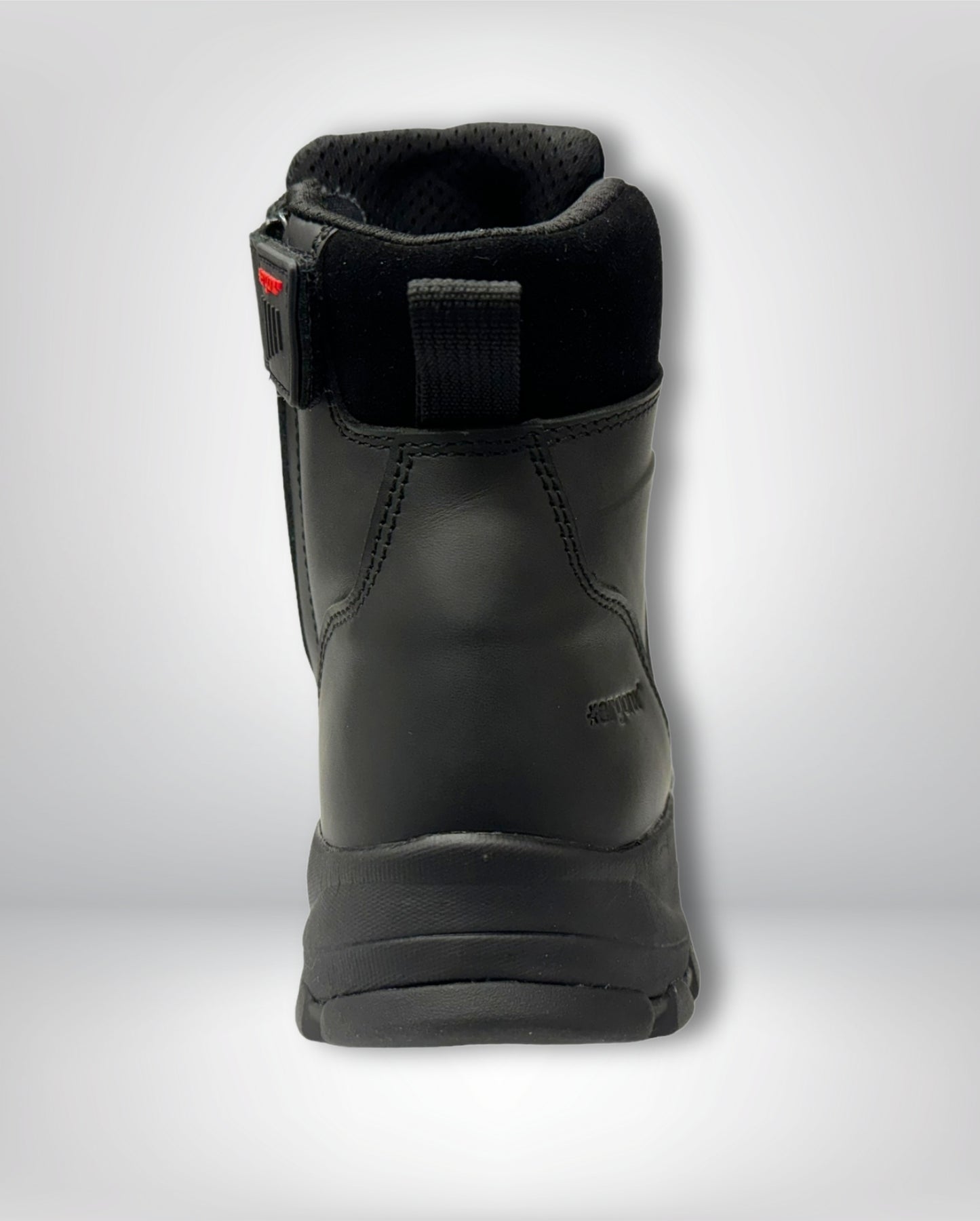 Ergonx Black Lace Up Safety Boots + Socks Bundle