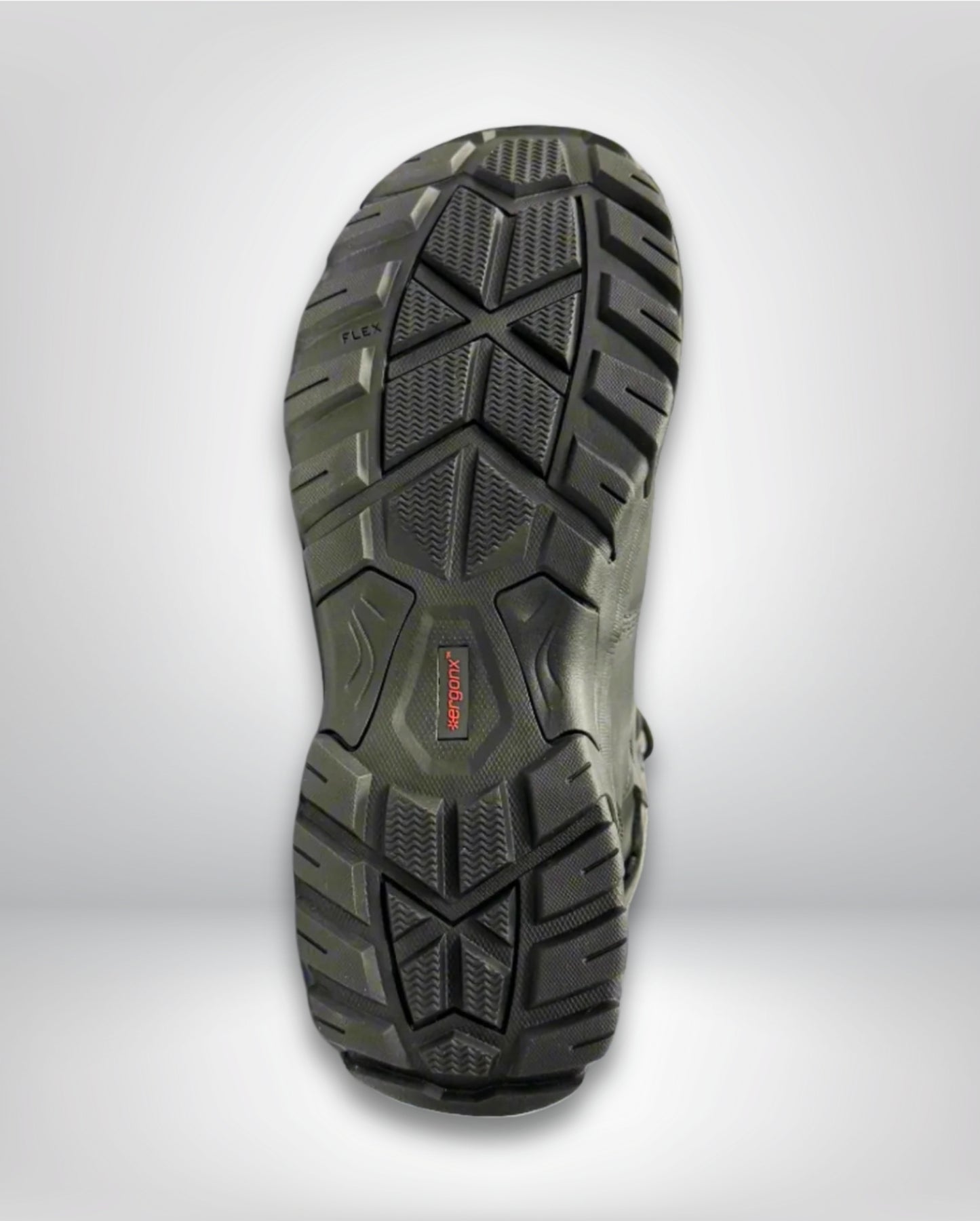 Ergonx Black Lace Up Safety Boots + Socks Bundle