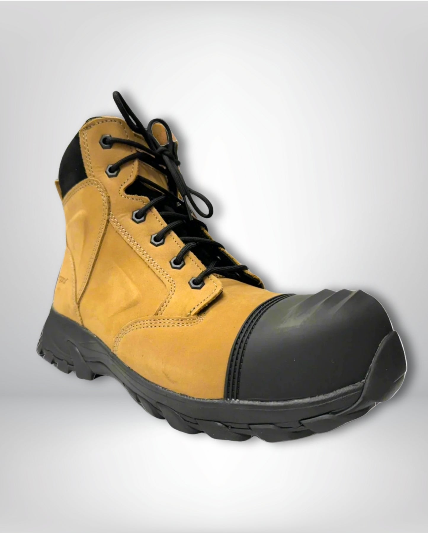 Ergonx Safety Boots Lace Up (Helium) Tan