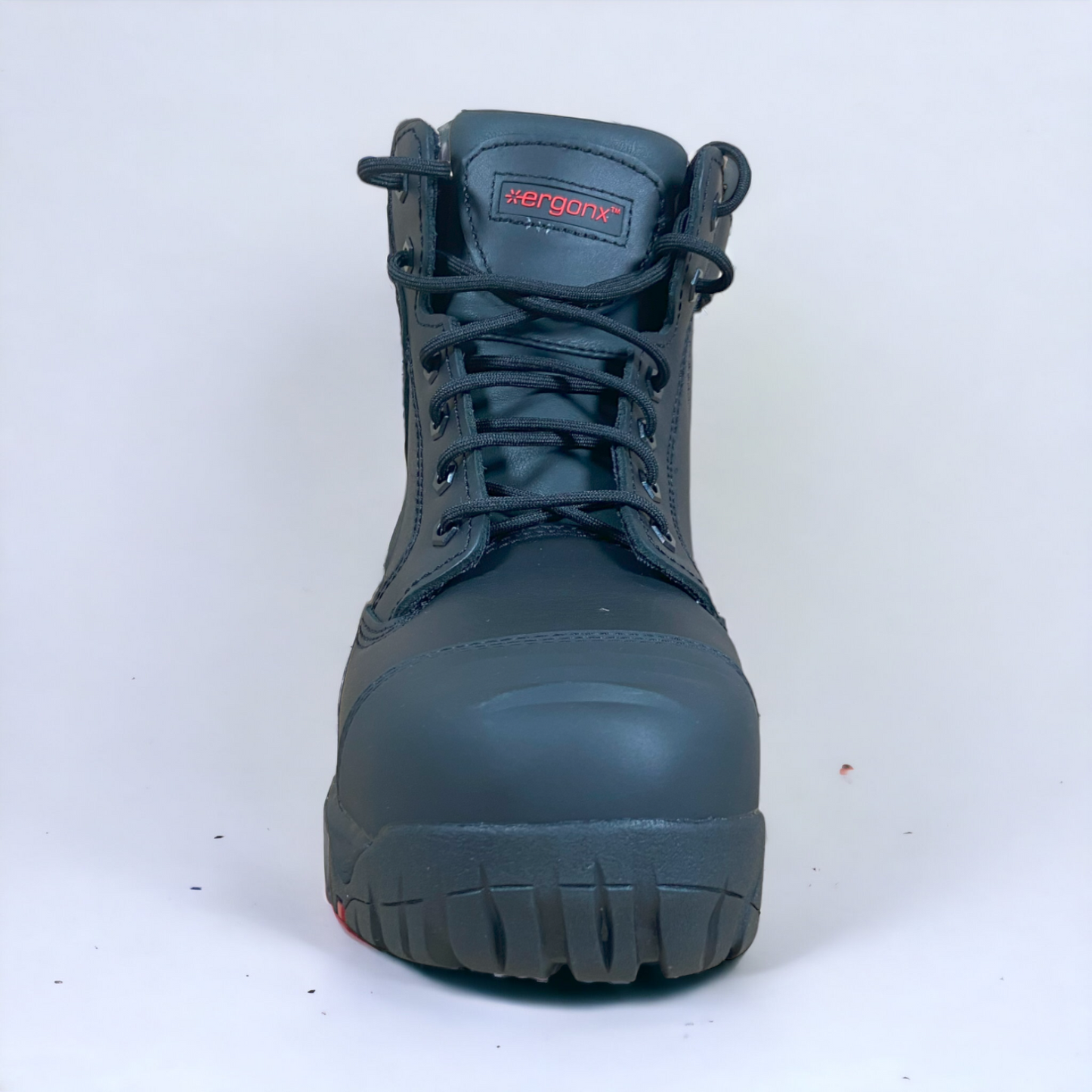 Ergonx Safety Boots Lace Up (Helium) Black