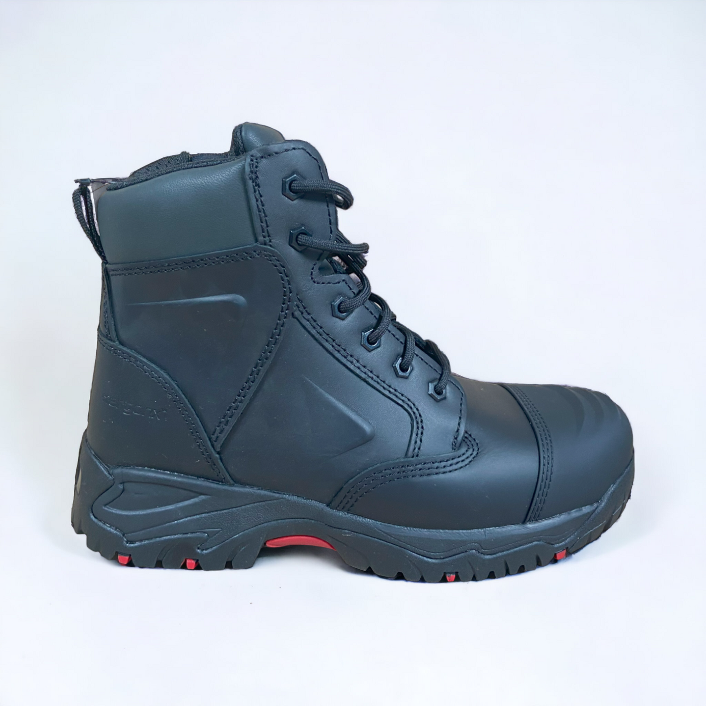 Ergonx Safety Boots Lace Up (Helium) Black