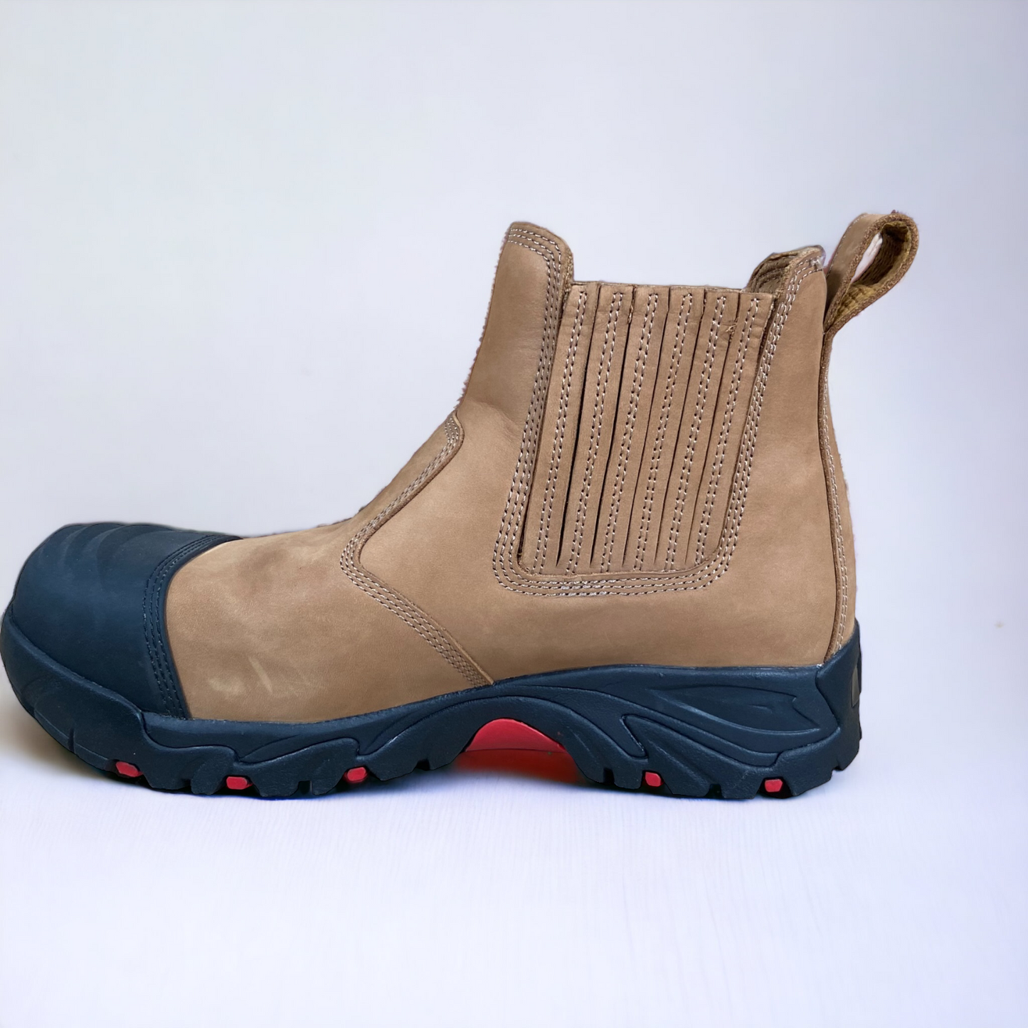 Ergonx Safety Boots Slip On (Hydrogen) Tan