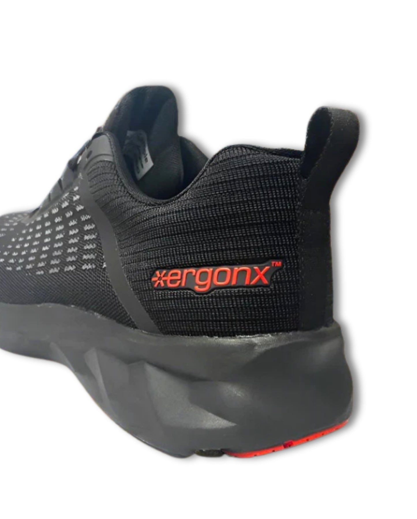 Ergonx Orthotic Safety Shoe Lace Up (LITHIUM) Black