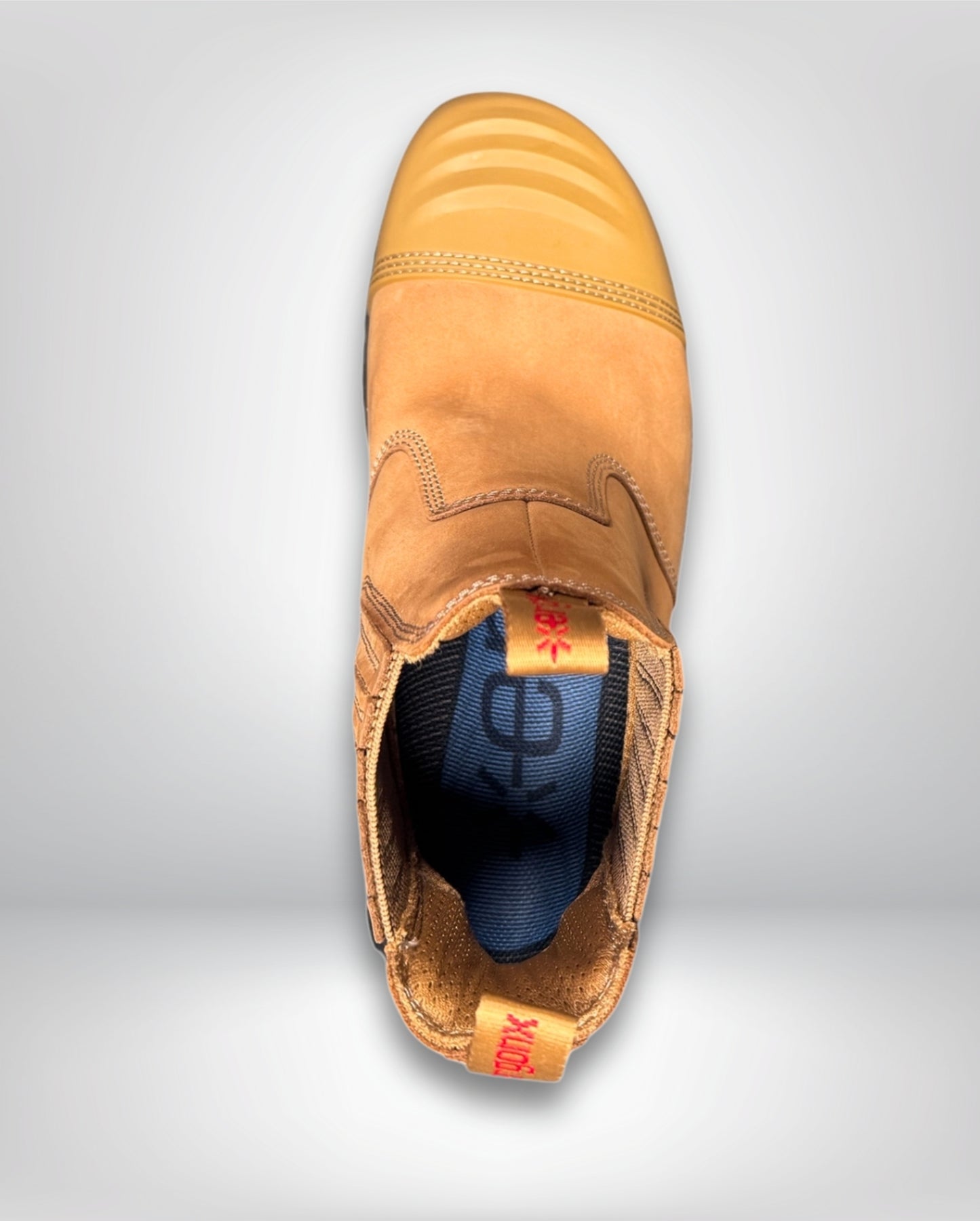 Ergonx Safety Boots Slip On (Hydrogen) Tan Toe
