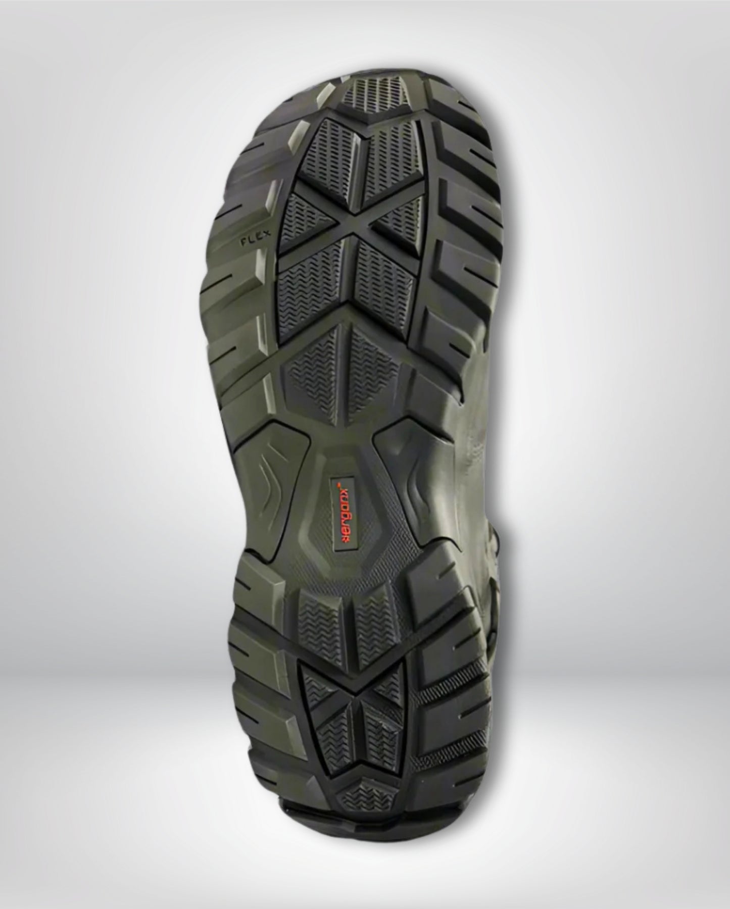 Ergonx Tan Toe Lace Up Safety Boots + 6 Socks + 1L Bottle & Cap Bundle