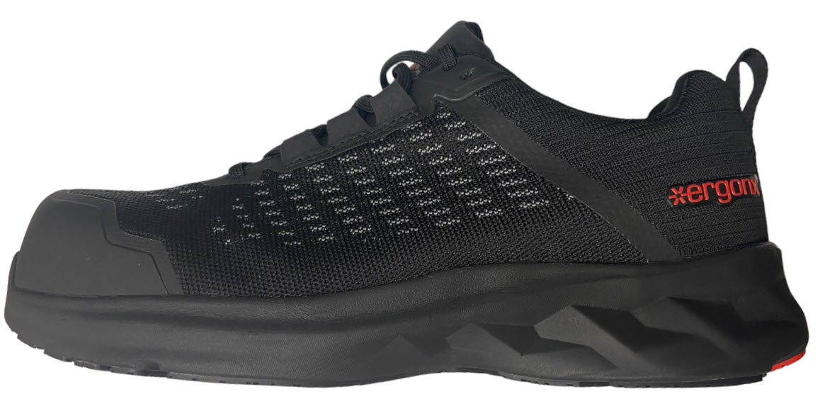Protect your feet with arch support, composite toe cap safety shoes. Ergonx Elements "Lithium