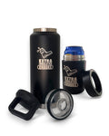 1L Insulated Water Bottle & Can / Stubbie Cooler Bundle