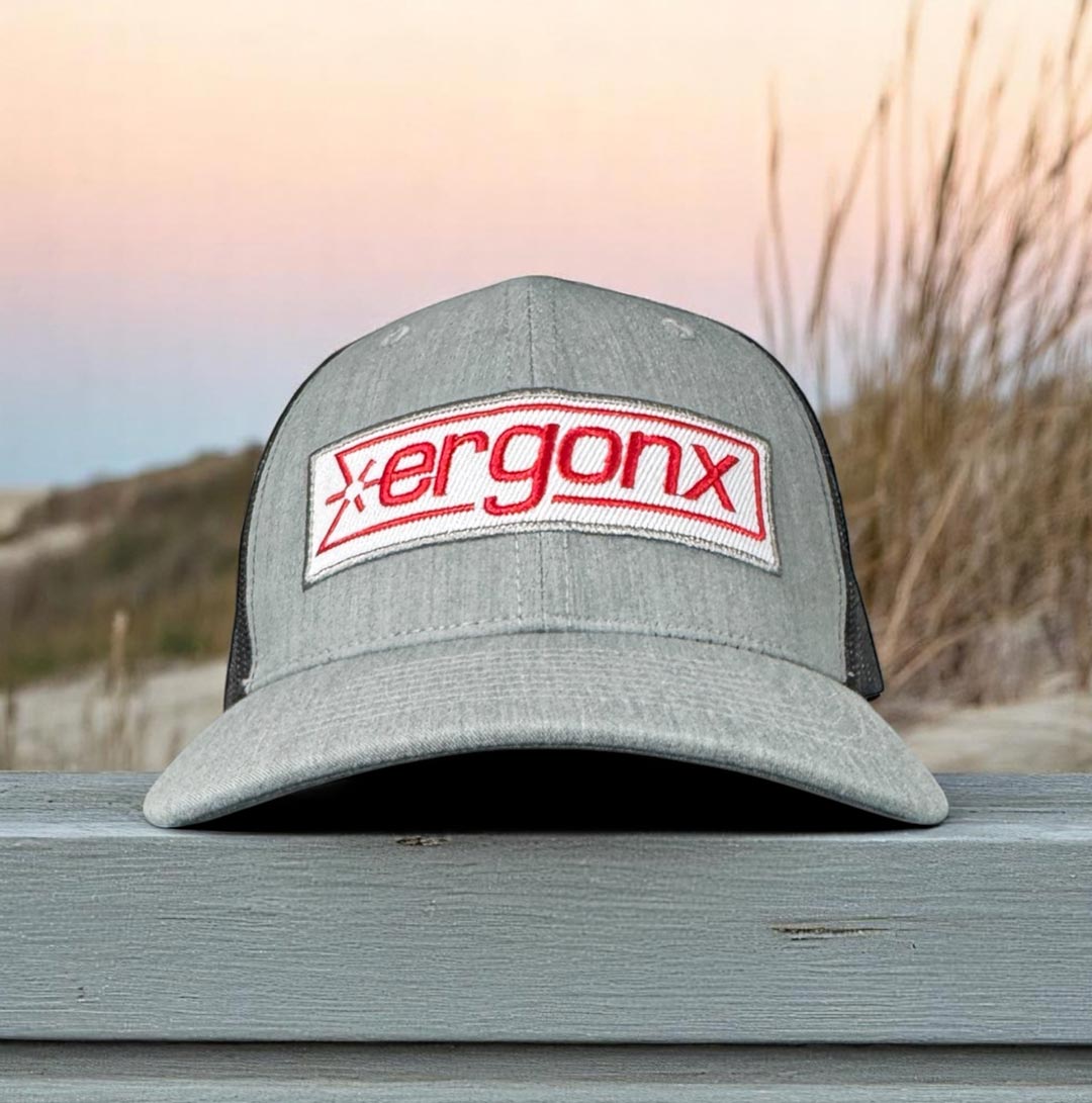 Ergonx Cap - Patch Spark Logo Grey Stitch