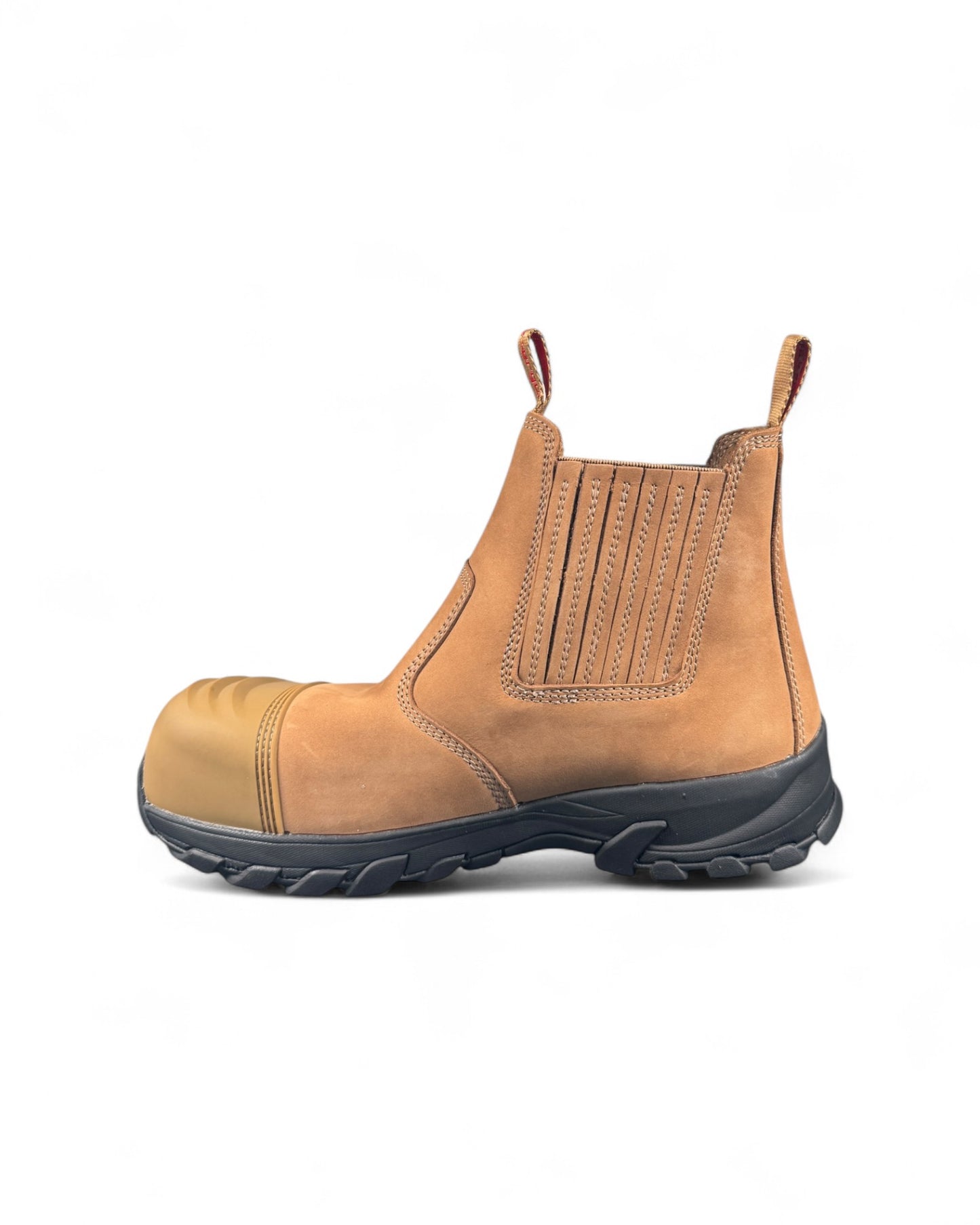 Ergonx Safety Boots Slip On (Hydrogen) Tan Toe