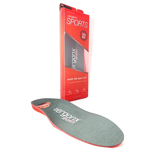 Sports orthotic insoles pair